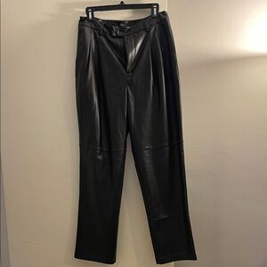 Rails Black Faux Leather Women's Pants